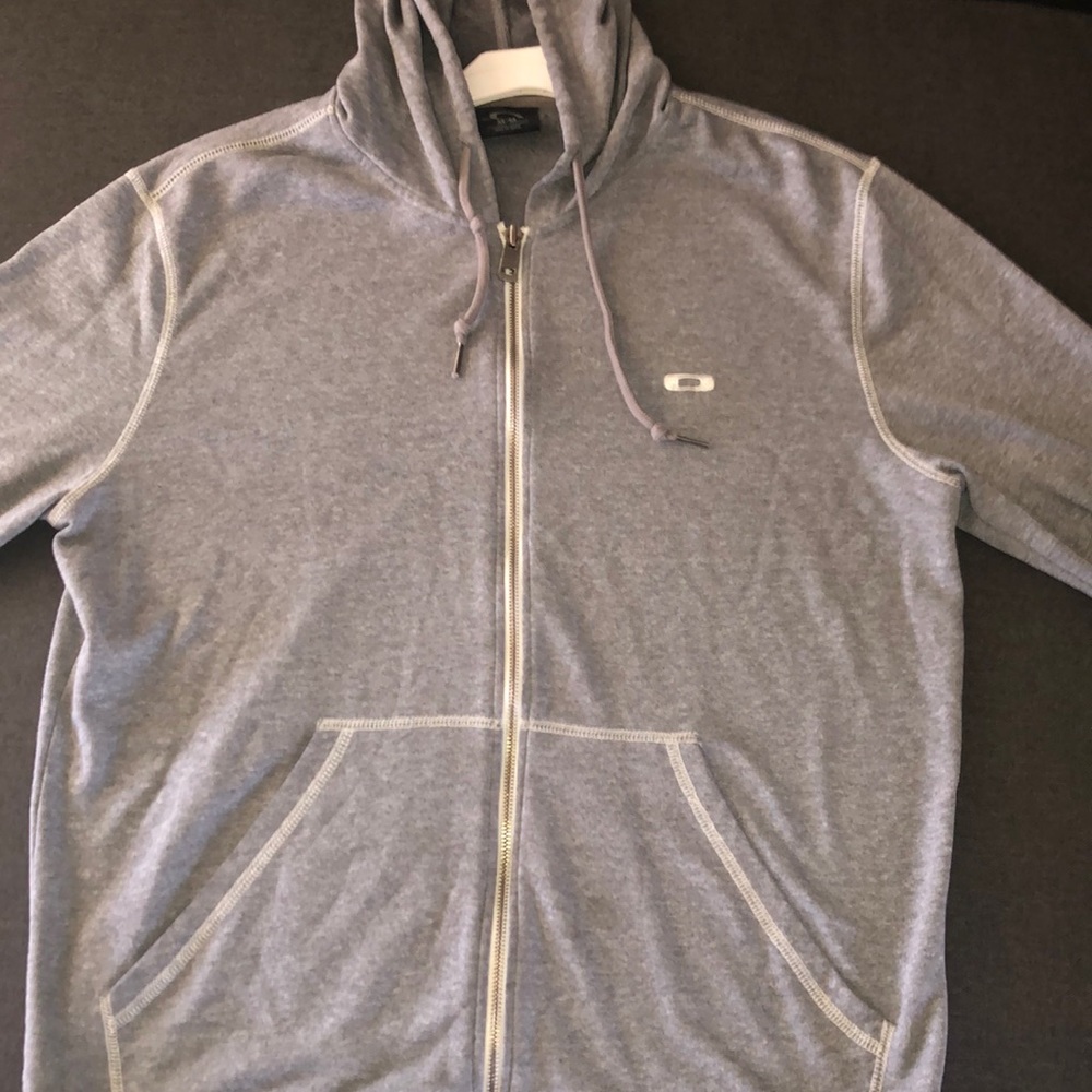 Oakley zip up sweater